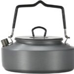 Portable Camping Tea Kettle – 0.8L Lightweight Aluminum Water Boiler for Backpacking, Picnic & Fishing