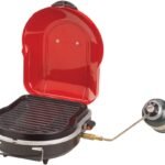 Portable Propane Folding Grill – 6000 BTUs, Adjustable Burner & Push-Button Ignition