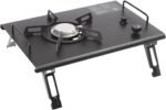 Single-Burner Folding Camping Stove – Stainless Steel Portable Stove for Emergency, Hiking & Backpacking