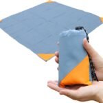 Pocket Picnic Blanket – 55"x60" Sandproof & Waterproof Lightweight Tarp, Quick-Dry Foldable for Outdoors