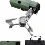 Foldable Butane Camping Stove – Portable Gas Stove with Storage Bag for Picnic, Hiking, Travel & RV Trip
