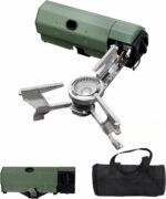 Foldable Butane Camping Stove – Portable Gas Stove with Storage Bag for Picnic, Hiking, Travel & RV Trip