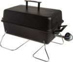 Portable Convective Single-Burner Propane Gas Grill – Stainless Steel for Outdoor Cooking