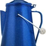 Classic Camping Kettle – Non-Aluminium, Non-Plastic Tea Kettle for Boiling Water (Blue)
